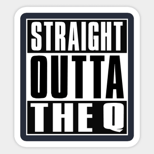 Straight Outta The Q, remembering the San Diego Chargers Sticker